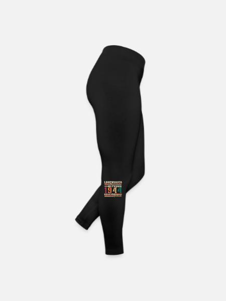 légendaire depuis 1944 Octobre - Legging en jersey Femme - noir - Droite