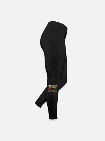 Legendär seit 2004 September - Frauen Jersey Leggings - Schwarz - Rechts