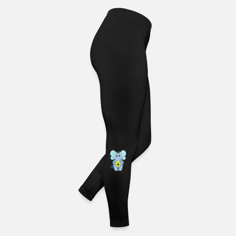 Elefant Biene Frauen Jersey Leggings