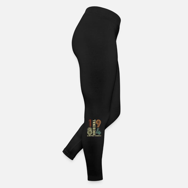 1984 Vintage Retro Geburtstagsgeschenk Frauen Jersey Leggings