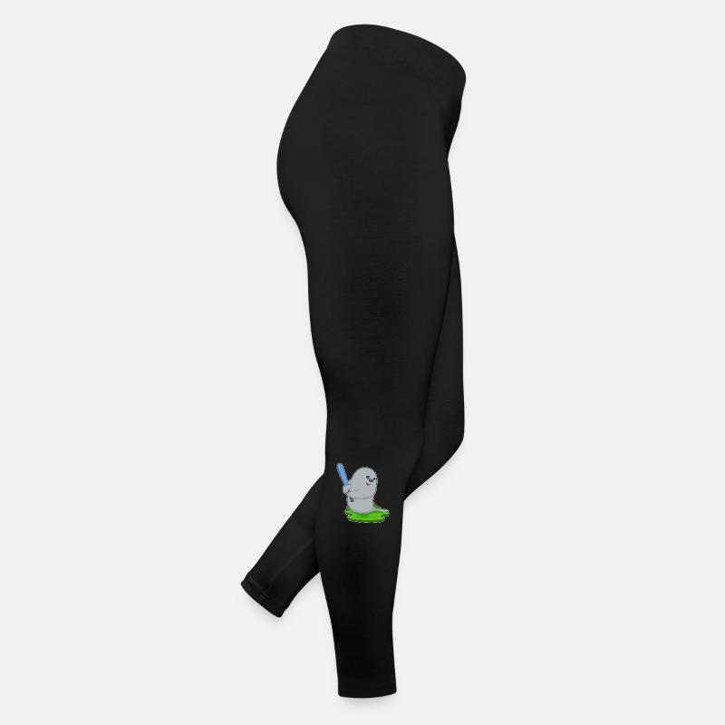 Seehund Baseball Baseballschläger Frauen Jersey Leggings