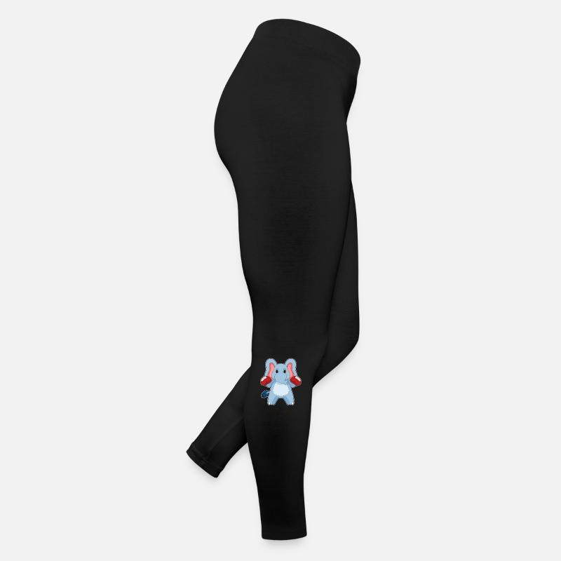 Elephant Boxer Gants de boxe Boxe Legging en jersey Femme