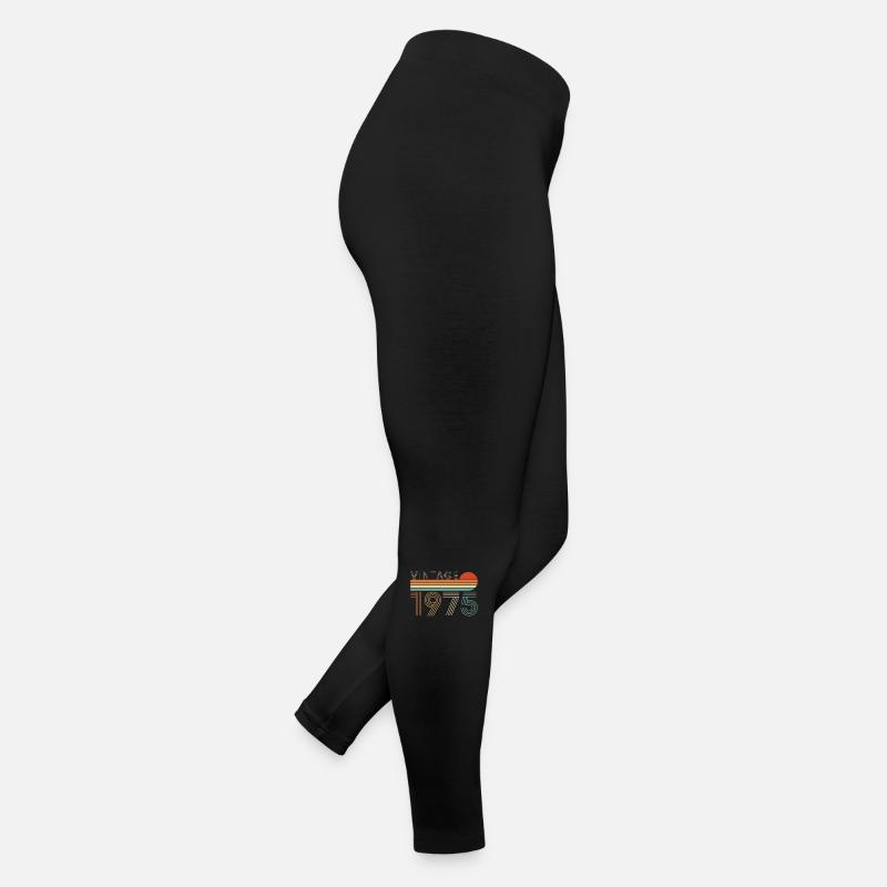 Original 1975 50e Anniversaire Cadeau Vintage Legging en jersey Femme