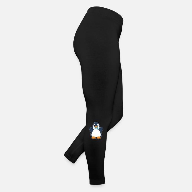 Pinguin Fisch Frauen Jersey Leggings