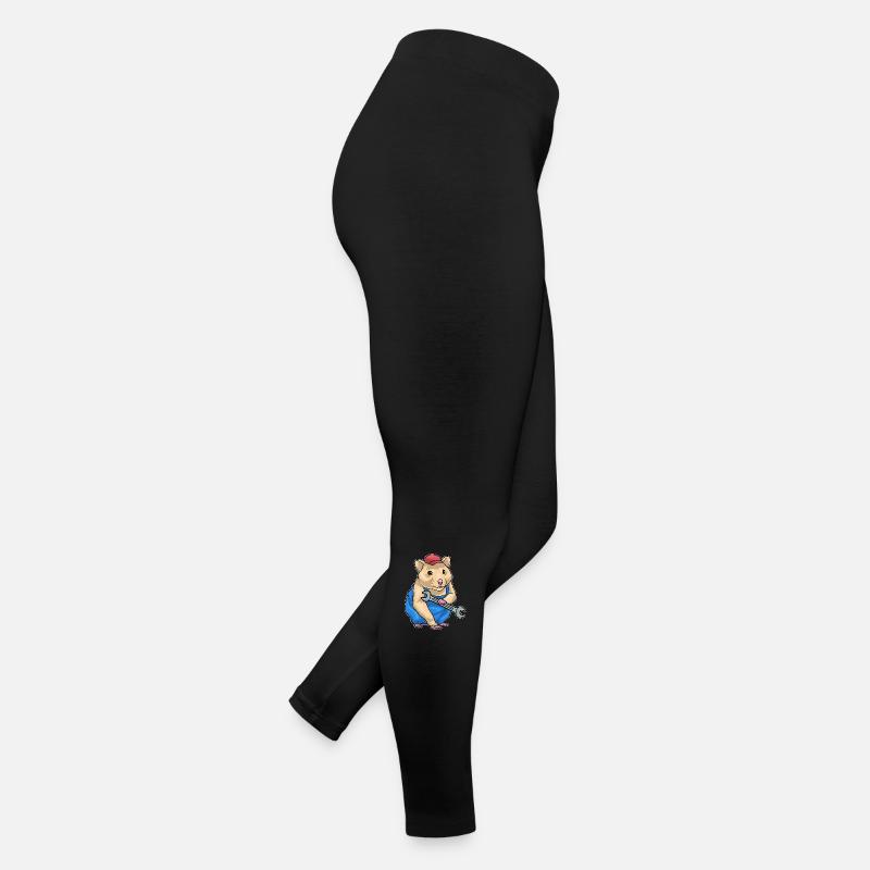 Hamster Mechaniker Schraubenschlüssel Frauen Jersey Leggings