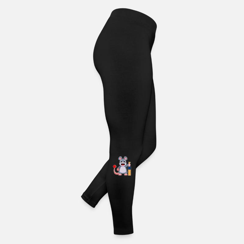 Souris Cricket Battes de cricket Legging en jersey Femme