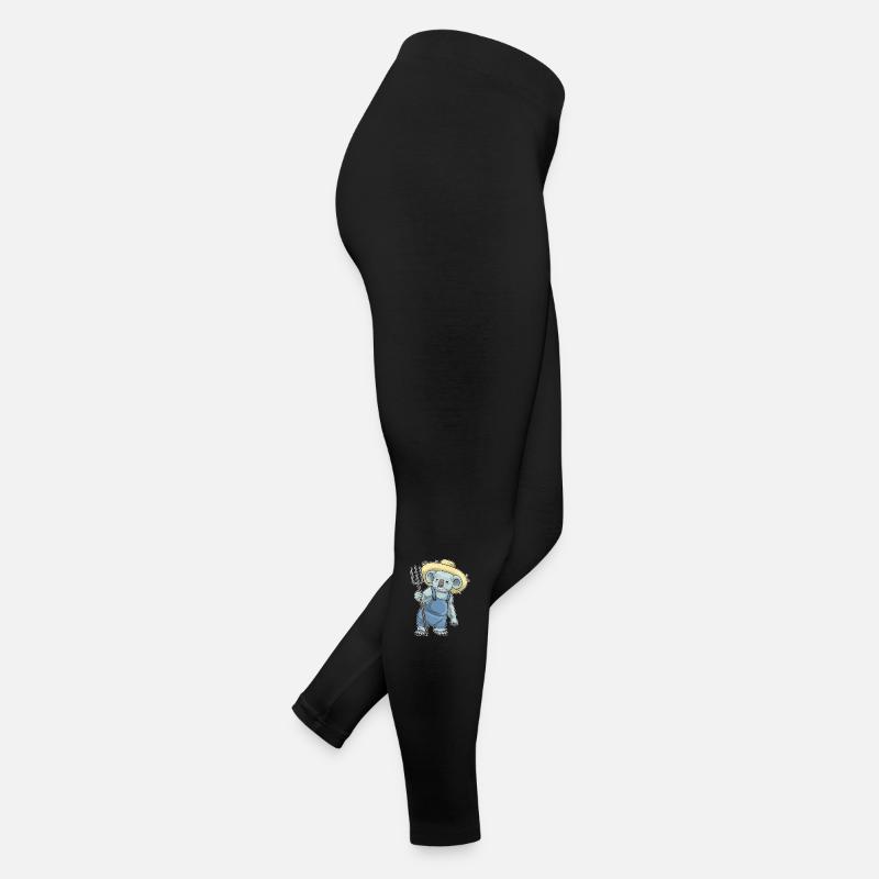 Koala Farmer Pitchfork Women’s Jersey Leggings