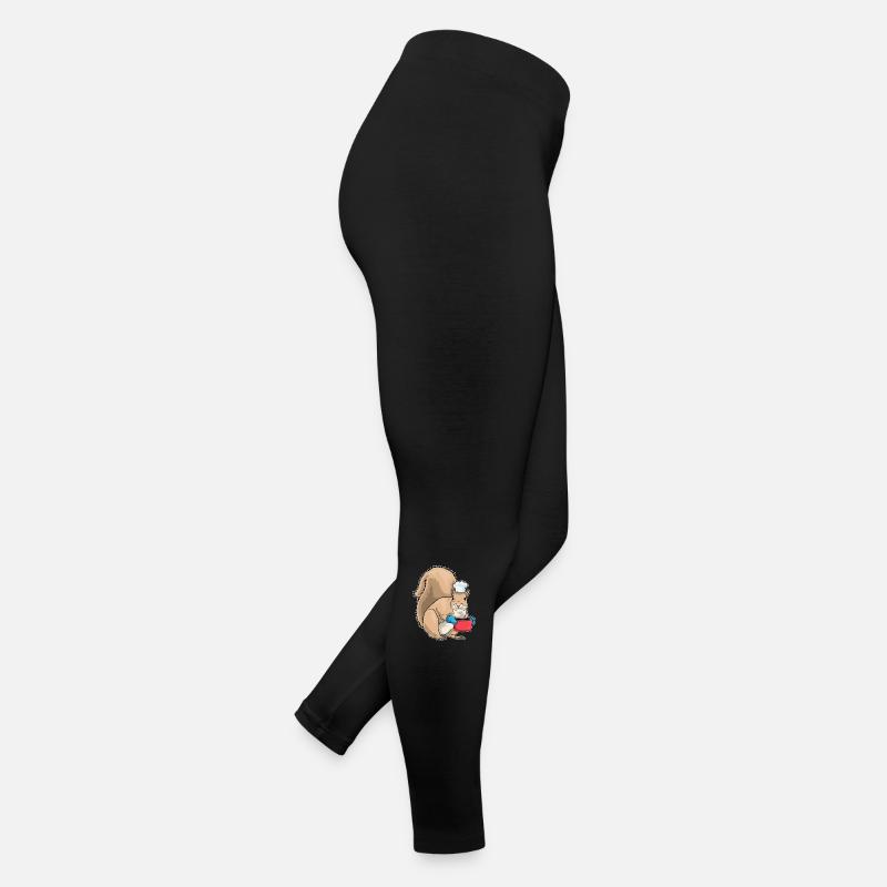 Eichhörnchen Koch Kochtopf Kochen Frauen Jersey Leggings
