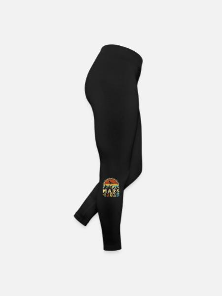Mars 2015 Vintage Cadeau Anniversaire - Legging en jersey Femme - noir - Droite