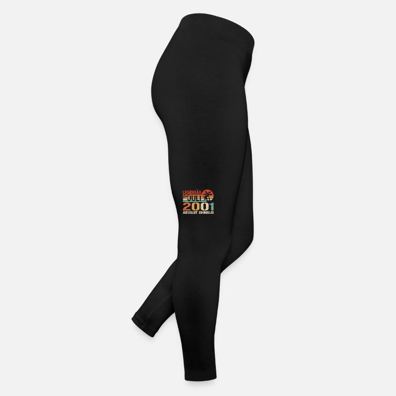 2001 Juli Geboren im Juli 2001 Frauen Jersey Leggings
