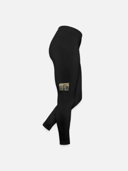Vintage 1997 Rétro - Cadeau D’anniversaire 1997 - Legging en jersey Femme - noir - Droite