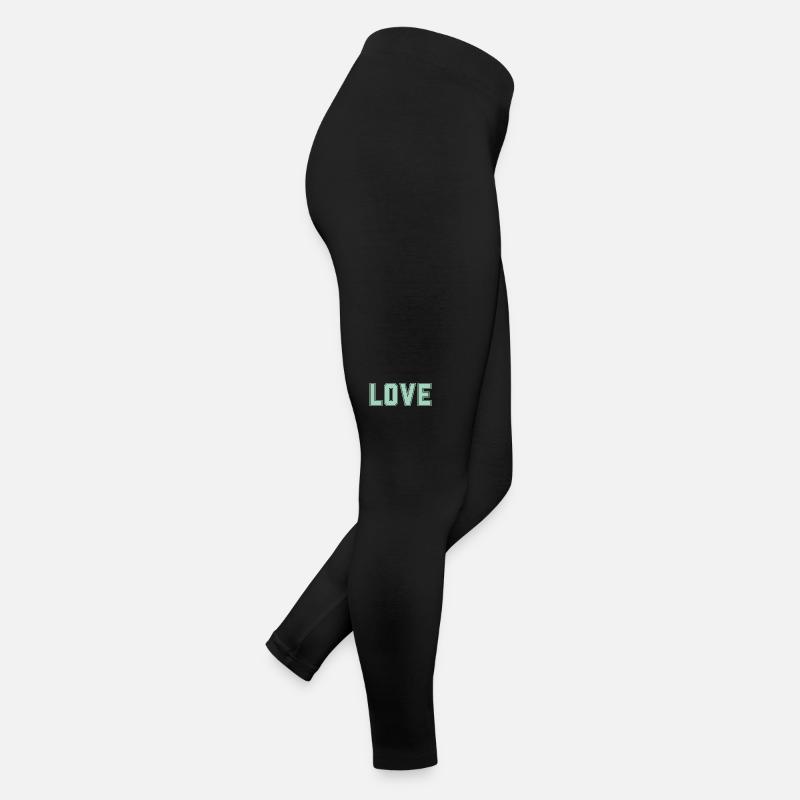 LOVE ist das Wichtigste & Stärkste im Universum Frauen Jersey Leggings