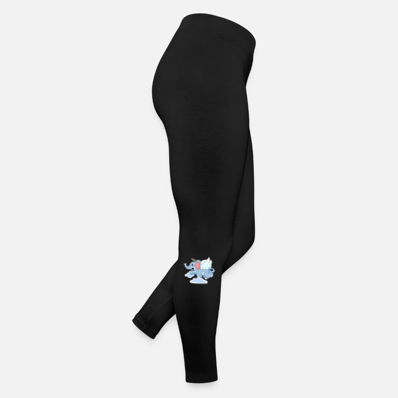 Nuages d’anges éléphants Legging en jersey Femme