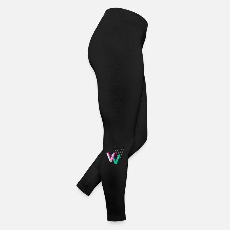 Lettre V Legging en jersey Femme