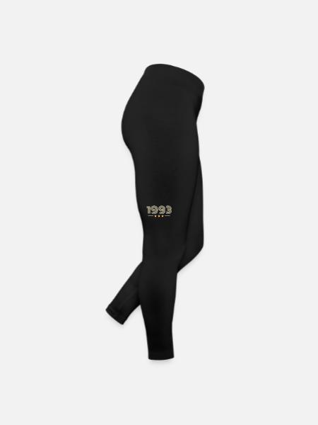 legendär seit 1993 Geburtstagsgeschenk 1993 - Frauen Jersey Leggings - Schwarz - Rechts
