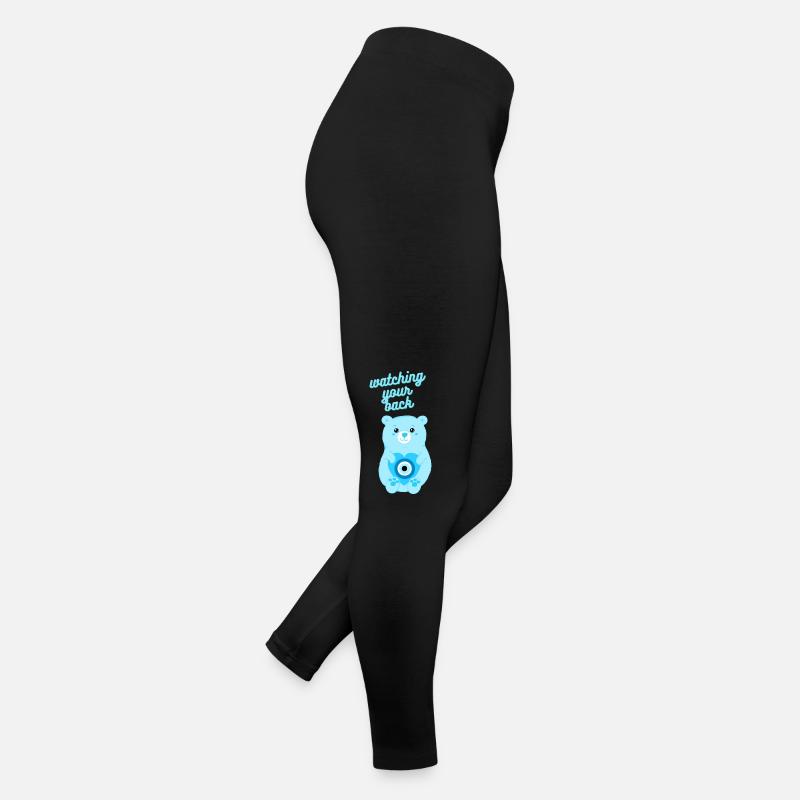 Evil Eye Protection Bear Women’s Jersey Leggings