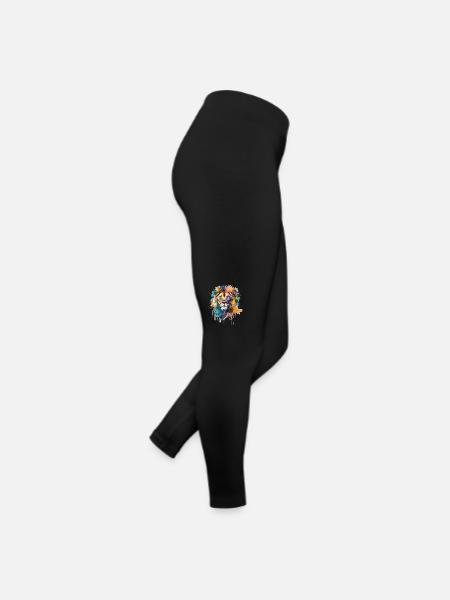 Lion - Women’s Jersey Leggings - black - Right