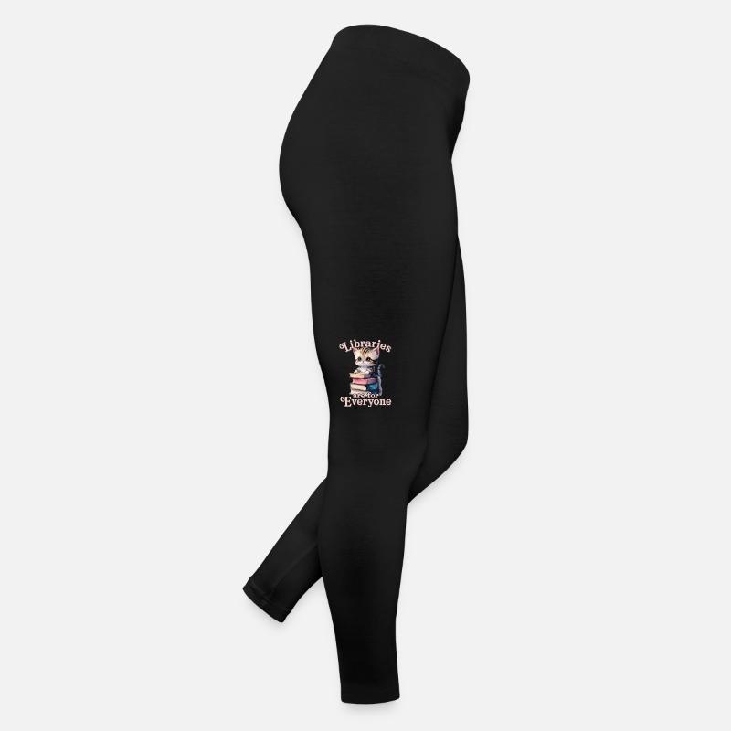 Libraries are for everyone Librarian Women’s Jersey Leggings