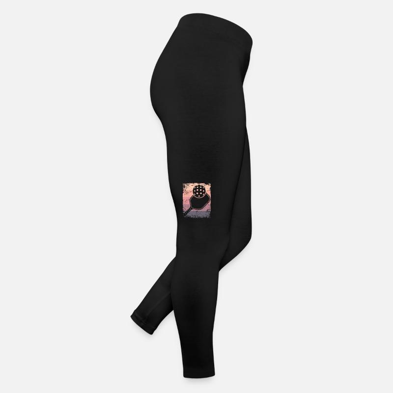 Équipe de pickleball rétro du Wiffleball Club Legging en jersey Femme