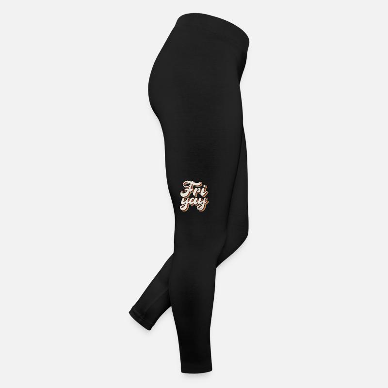 Fri Yay Teachers School Weekend Vibes Frauen Jersey Leggings