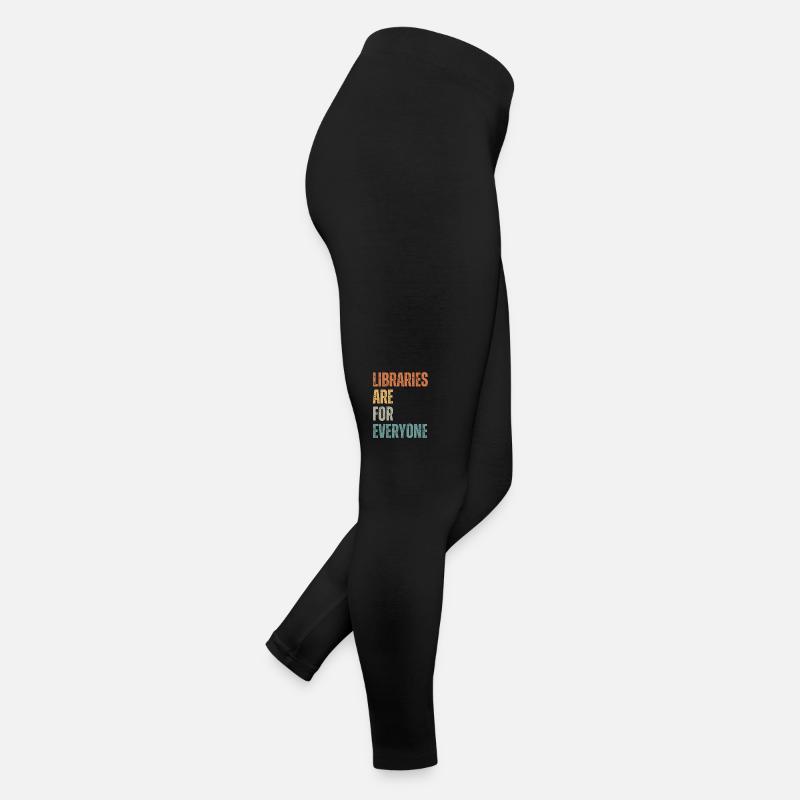 Libraries are for everyone to read Women’s Jersey Leggings