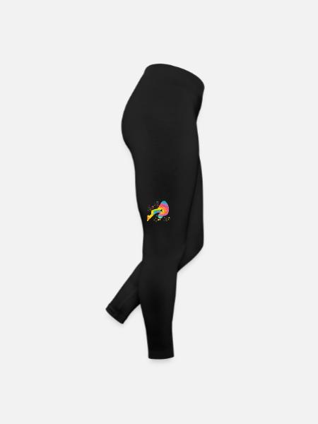 Diving Synchronized Diving - Women’s Jersey Leggings - black - Right