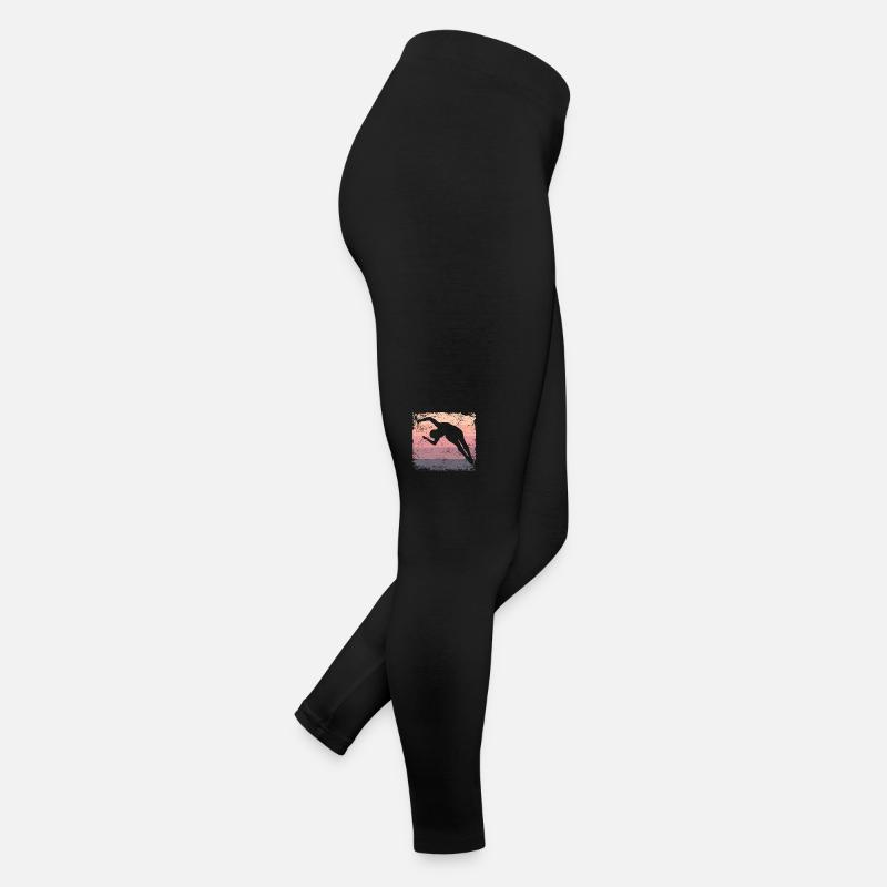 Synchronized Water Diver High Diver Women’s Jersey Leggings