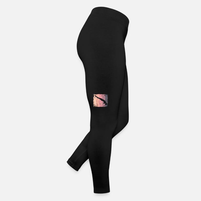 Diving, Artistic Jumping, Synchronized Diving Women’s Jersey Leggings