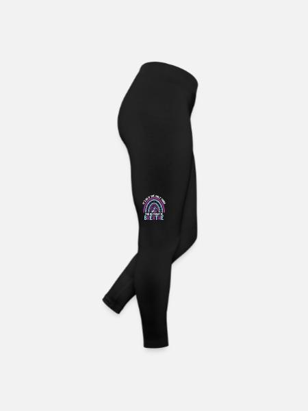 Sensibilisation à la prévention du suicide - Legging en jersey Femme - noir - Droite