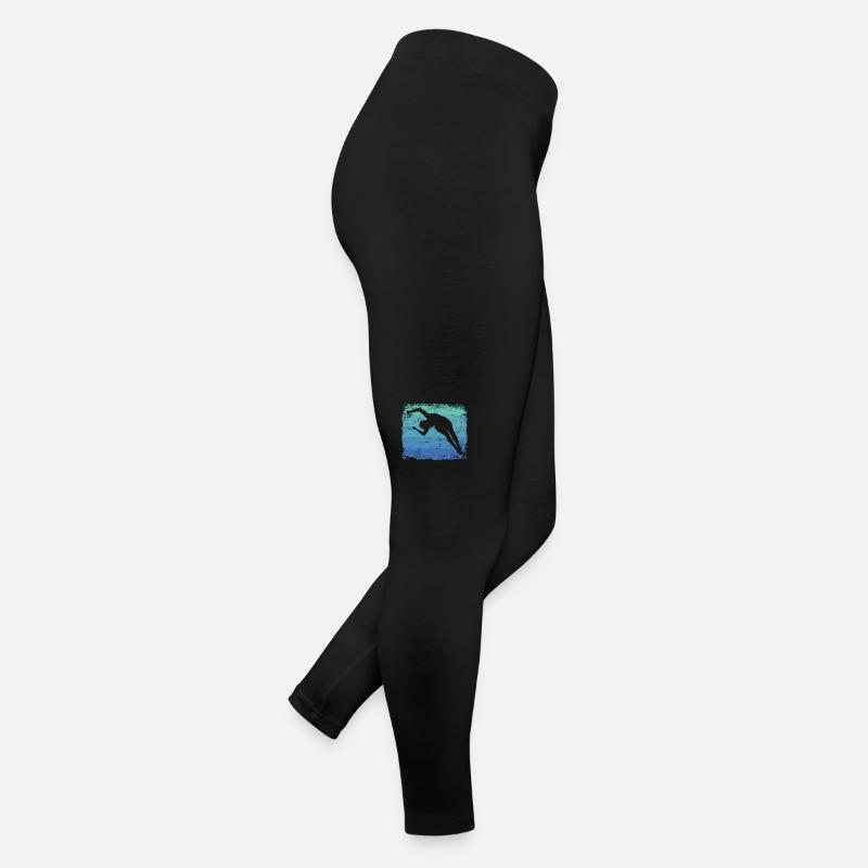 Diving, Artistic Jumping, Synchronized Diving Women’s Jersey Leggings