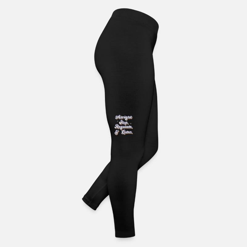 Arrêtez de réguler et d’écouter Enseignant Legging en jersey Femme