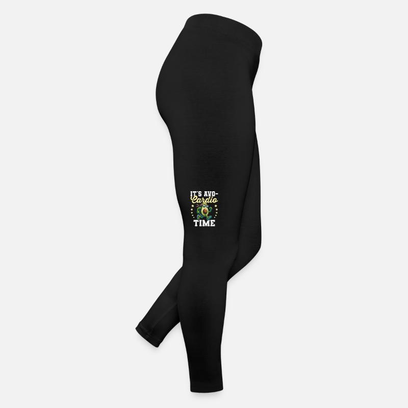 C’est l’heure de l’Avo-Cardio Gym Vegan Avocardio Avocat Legging en jersey Femme