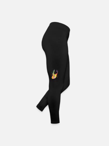 Synchronized Water Diver High Diver - Women’s Jersey Leggings - black - Right