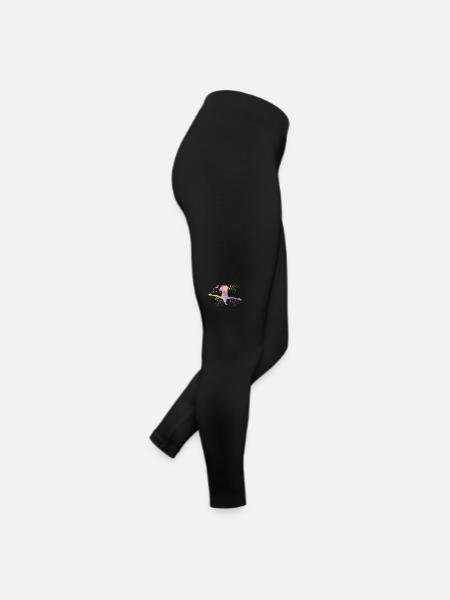 Synchronized Water Diver High Diver - Women’s Jersey Leggings - black - Right
