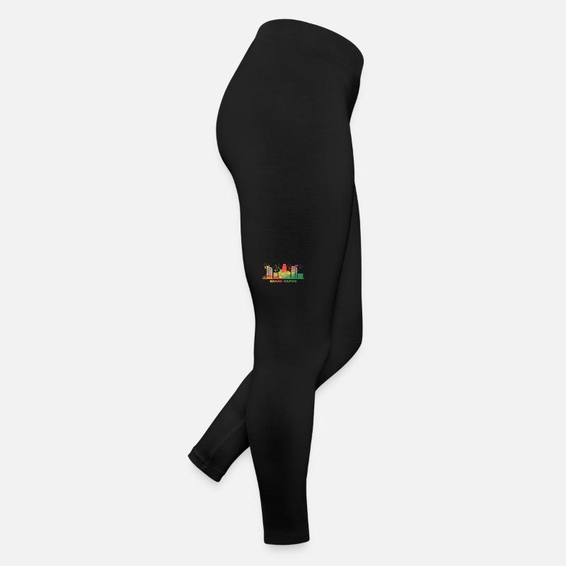 Grand Rapidian Skyline Grand Rapids Women’s Jersey Leggings