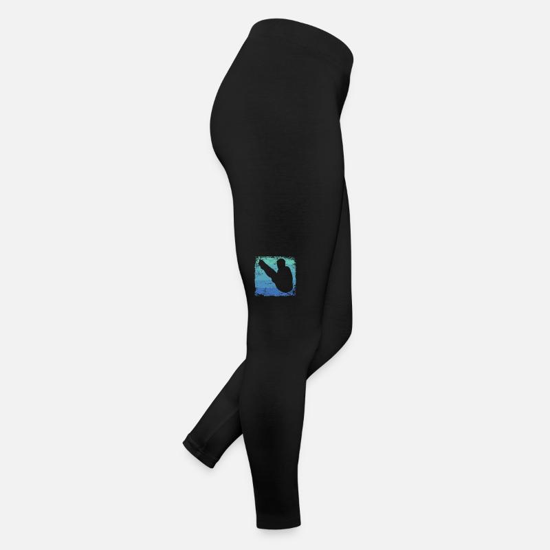 Diving, Artistic Jumping, Synchronized Diving Women’s Jersey Leggings