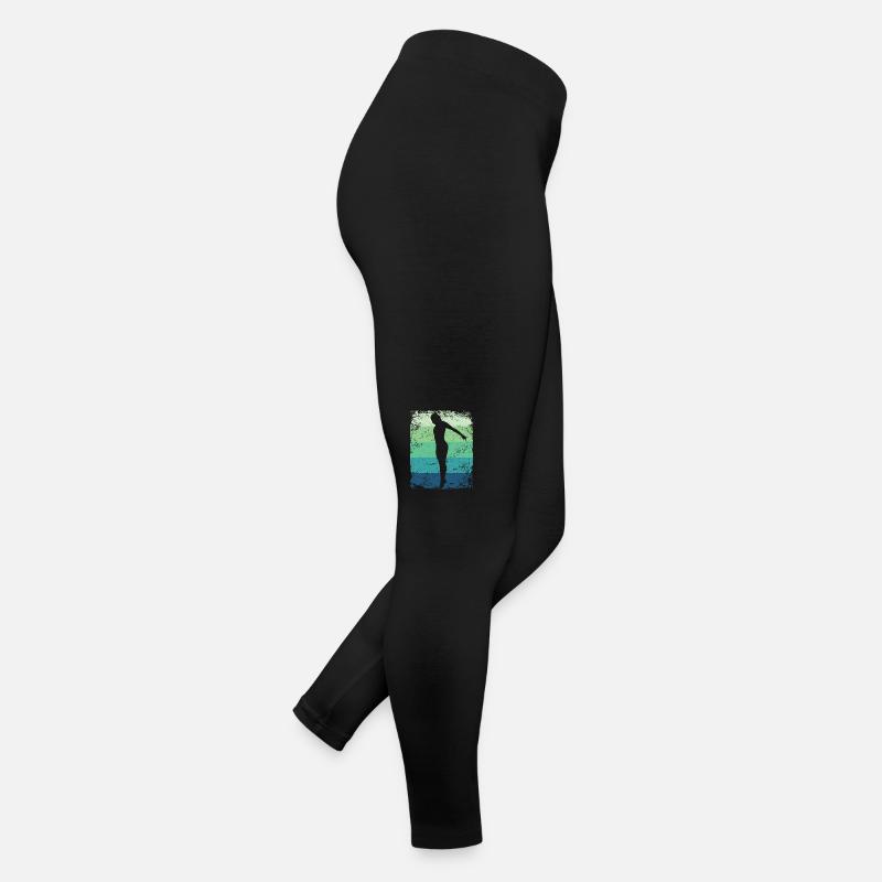 Synchronized Water Diver High Diver Women’s Jersey Leggings