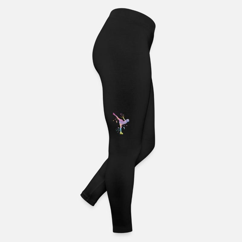 Eiskunstläufer Schlittschuhlaufen Eiskunstlauf Frauen Jersey Leggings
