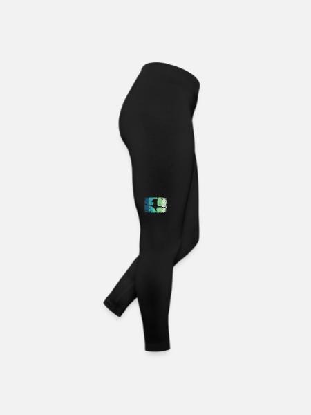 Synchronized Water Diver High Diver - Women’s Jersey Leggings - black - Right