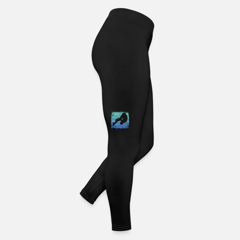 Diving, Artistic Jumping, Synchronized Diving Women’s Jersey Leggings