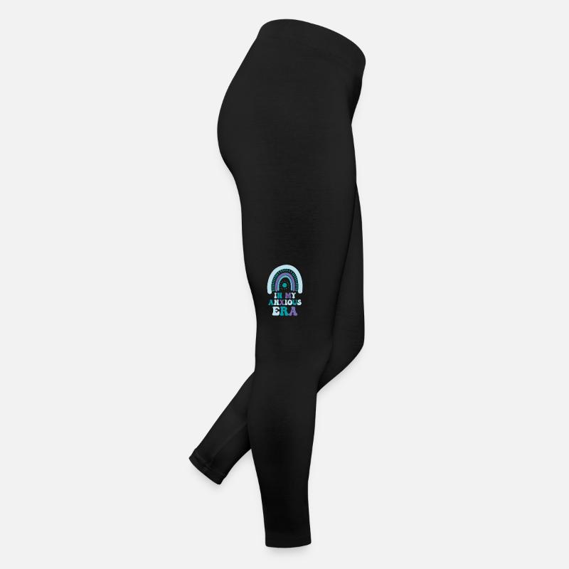 In My Anxiety Era Funny Rethinking Women’s Jersey Leggings