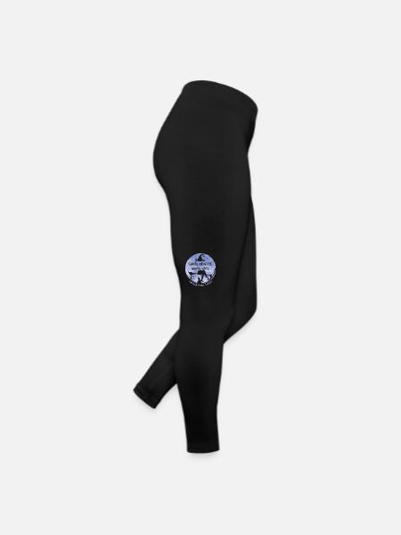 Krebs Hexe Immergrün Speiseröhre - Frauen Jersey Leggings - Schwarz - Rechts