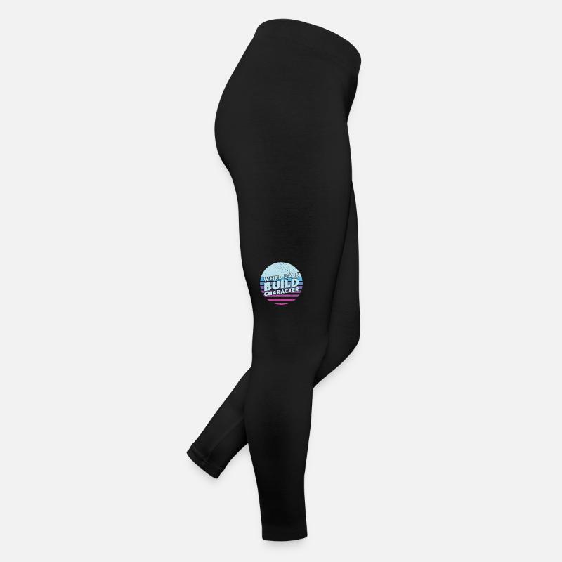 Seltsame Väter Bilden Charakter Lustiges Vater Frauen Jersey Leggings
