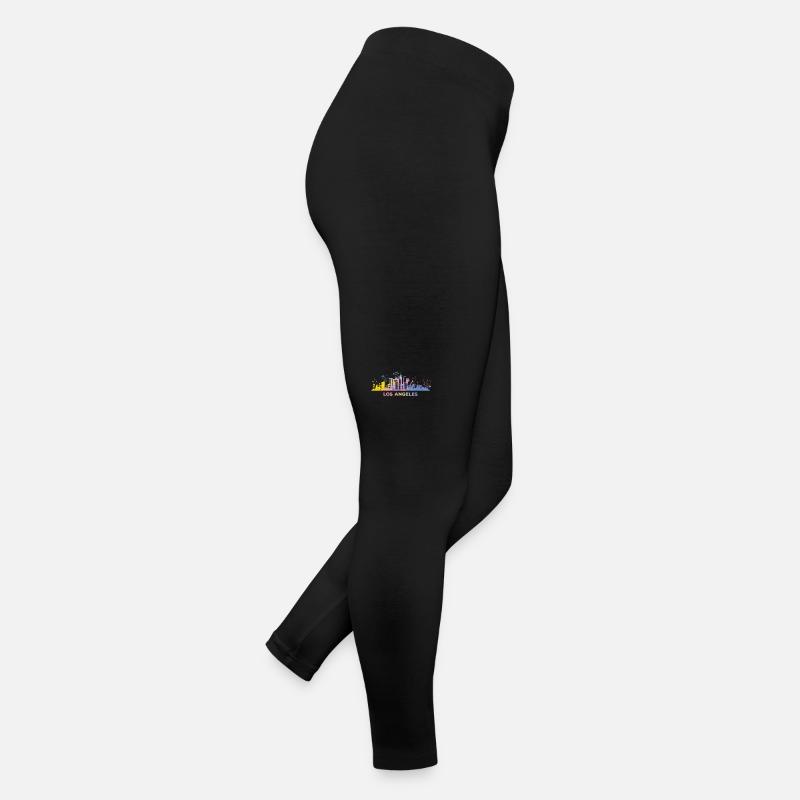 Angelenos Skyline Los Angeles Frauen Jersey Leggings