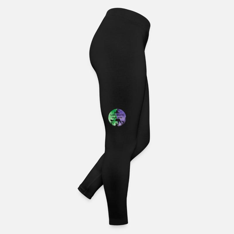 Cancer Witch Green Violet Anal Cancer Women’s Jersey Leggings