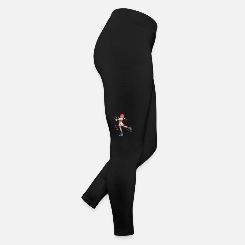 Eiskunstläufer Schlittschuhlaufen Eiskunstlauf Frauen Jersey Leggings