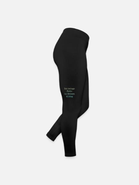 Ich Bringe Farbe Maler Papa Lackierer - Frauen Jersey Leggings - Schwarz - Rechts