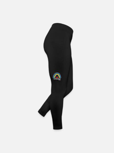Start of school enrollment school child 2024 - Women’s Jersey Leggings - black - Right