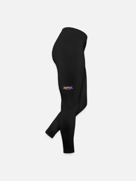 Skyline Von New Orleans New Orleaner - Frauen Jersey Leggings - Schwarz - Rechts