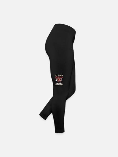 Cadeau d’anniversaire de l’entreprise pour les 20 ans de l’entreprise - Legging en jersey Femme - noir - Droite